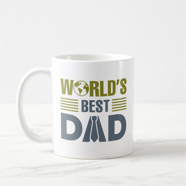 Caneca De Café O melhor Pai do mundo (Esquerda)