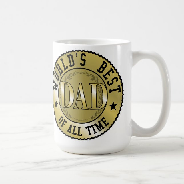 Caneca De Café O melhor pai do mundo (Direita)