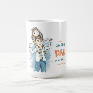 Caneca De Café O melhor Pai do mundo