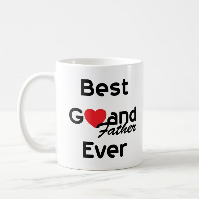 Caneca De Café O melhor pai grande nunca (Esquerda)
