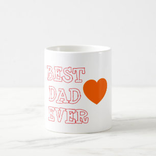Caneca De Café O MELHOR PAI NUNCA Coffee Mug