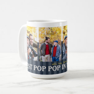 Caneca De Café O Melhor Pop De Pop No Mundo Personalizado Coffee