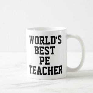 Caneca De Café O melhor professor de educação física do mundo 