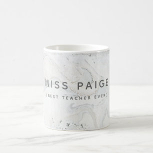 CANECA DE CAFÉ (O MELHOR PROFESSOR NUNCA) MÁRMORE