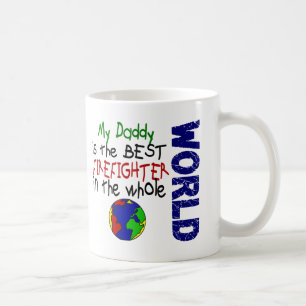 Caneca De Café O melhor sapador-bombeiro no mundo 2 (pai)