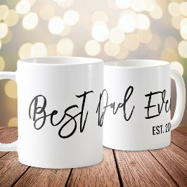 Caneca De Café O Melhor Script Moderno Do Pai Nunca Personalizado