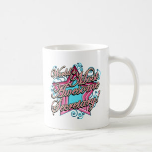 Caneca De Café O melhor secretário dos mundos
