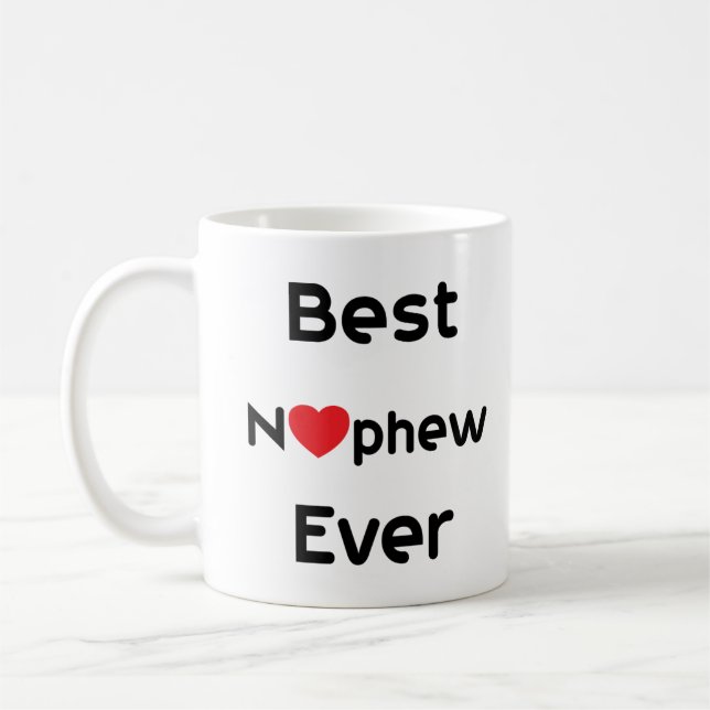 Caneca De Café O melhor sobrinho nunca (Esquerda)