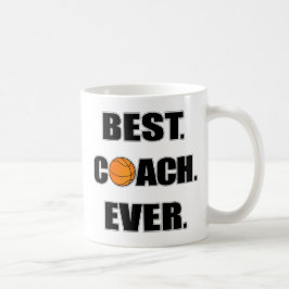Caneca De Café O melhor treinador do basquetebol nunca