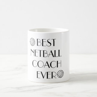 Caneca De Café O melhor treinador do Netball nunca