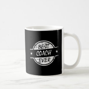 Caneca De Café O melhor treinador sempre branco