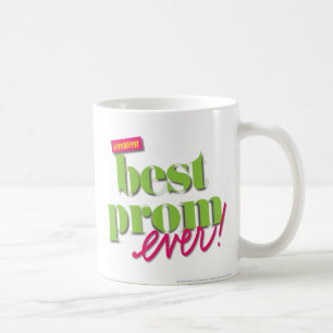 Caneca De Café O melhor verde do baile de formatura nunca -