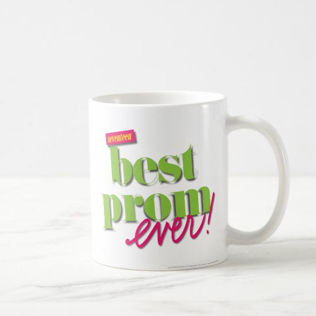 Caneca De Café O melhor verde do baile de formatura nunca - (Direita)