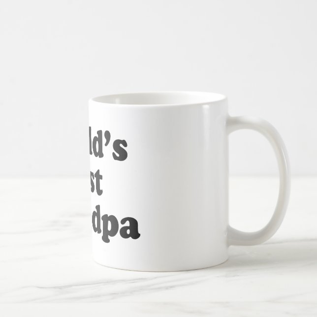 Caneca De Café O melhor vovô do mundo (Direita)