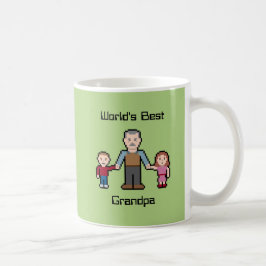 Caneca De Café O melhor vovô do mundo feito sob encomenda