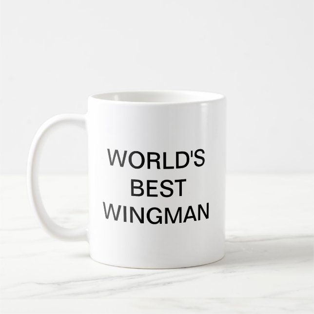 Caneca De Café O melhor Wingman do mundo (Esquerda)