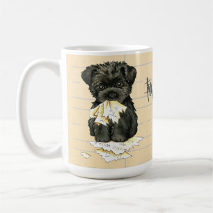 Caneca De Café O Meu Affenpinscher Comeu A Minha Casa