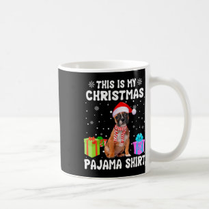 Caneca De Café O Meu Cachorro Francês de Natal Pajama Puppy Lo