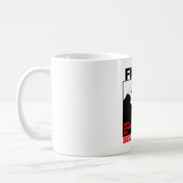 Caneca De Café O meu Presidente é à prova de bala (Esquerda)
