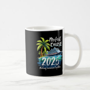 Caneca De Café O Meu Primeiro Cruzeiro 2025 Engraçado, Primeira V
