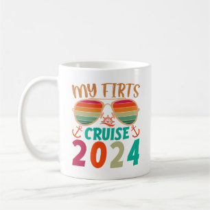 Caneca De Café O meu primeiro cruzeiro de 2024, Viagem de cruzeir