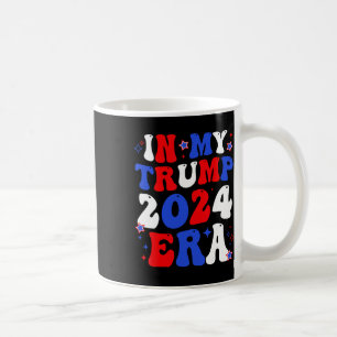 Caneca De Café O Meu Trump Era Groovy 2024 Leva A América De Volt