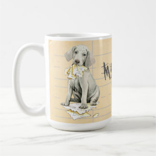 Caneca De Café O Meu Weimaraner Comeu O Meu Trabalho De Casa
