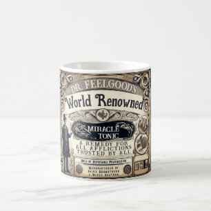 Caneca De Café O Milagre do Dr. FeelGood Elixir