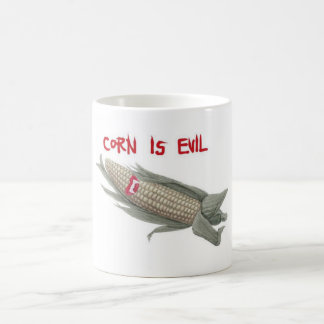 Caneca De Café o milho é evil2