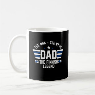 Caneca De Café O Mito O Patriótico Pai Da Legenda Finlandesa