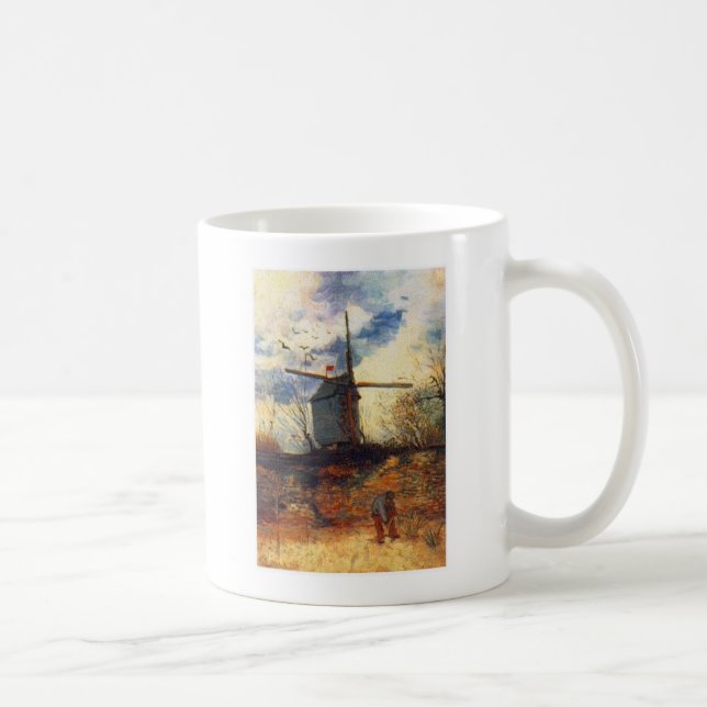 Caneca De Café O Moinho de la Galette Van Gogh (Direita)