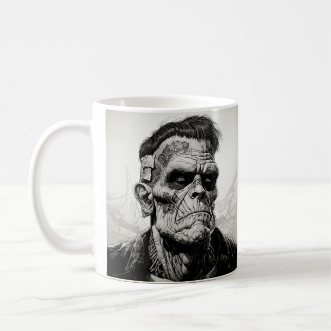 Caneca De Café O Monstro do Frankenstein (Esquerda)