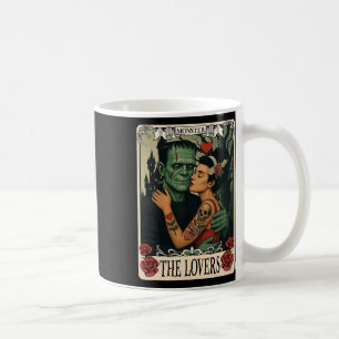 Caneca De Café O Monstro Frankenstein E A Noiva Os Amantes Taro