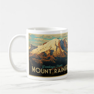 Caneca De Café O Monte Rainier