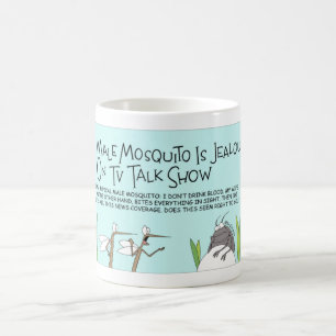 Caneca De Café O mosquito e o talk show