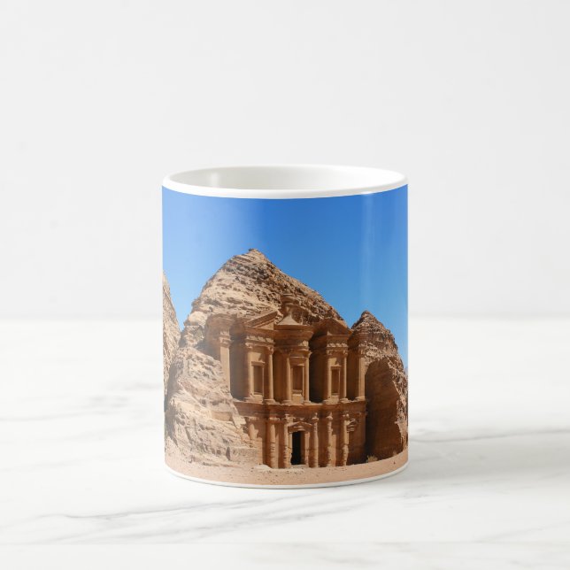 Caneca De Café O mosteiro Petra Jordan (Centro)
