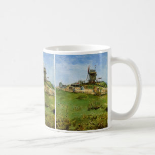 Caneca De Café O Moulin de la Galette por Vincent van Gogh