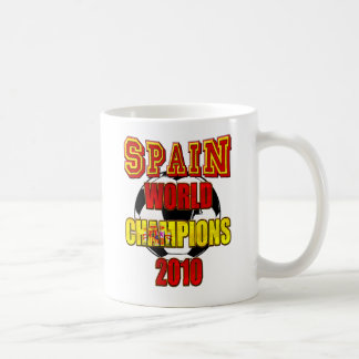 Caneca De Café O mundo da espanha patrocina 2010