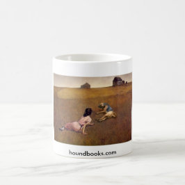 Caneca De Café O mundo de Christina com Wimsey o Bloodhound