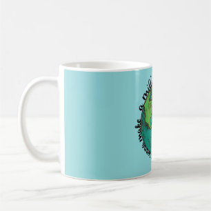 Caneca De Café O mundo nós estamos indo fazer