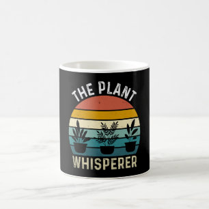 Caneca De Café O Murmurador de Plantas Engraçado