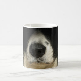 Caneca De Café O nariz do cão se fecha