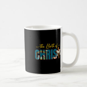Caneca De Café O Nascimento Do Cristo Cruzando O Natal Religioso