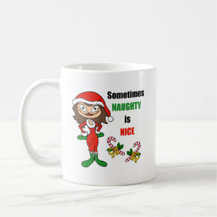 Caneca De Café O Natal Às Vezes É Bela - Brunette