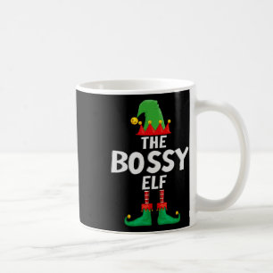 Caneca De Café O Natal da Família Bóssy Elf Matching