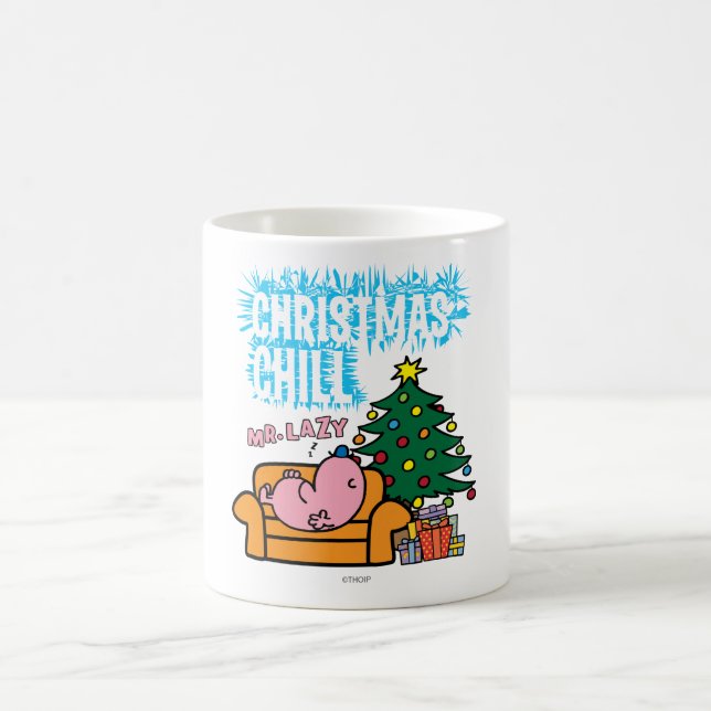 Caneca De Café O Natal do Sr. Lazy (Centro)