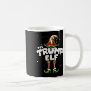 Caneca De Café O Natal do Trump Elf Family Mating Group