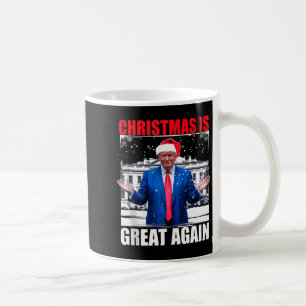 Caneca De Café O Natal é Ótimo Novamente Xmas Pjs Natal Divertido
