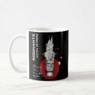 Caneca De Café O navio Rocinante Expansivo