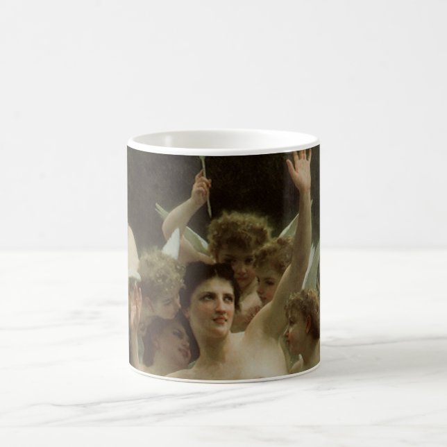 Caneca De Café O Ninho de Vespas de William Adolphe Bouguereau (Centro)